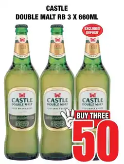 Boxer Liquors Castle double malt rb offer