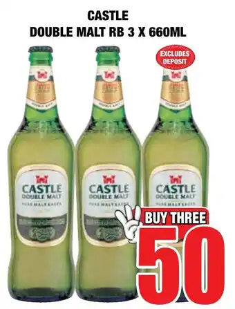 Boxer Liquors Castle double malt rb offer