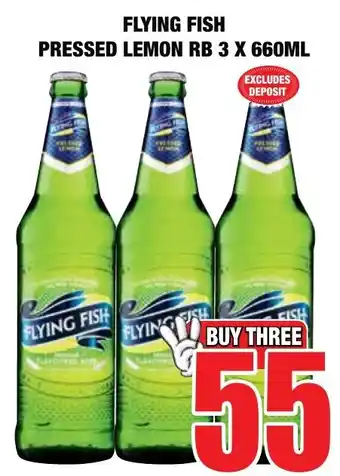 Boxer Liquors Flying fish pressed lemon rb offer