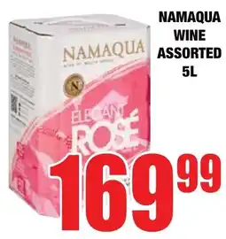 Boxer Liquors Namaqua wine assorted offer