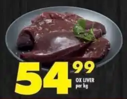 Shoprite Ox liver offer