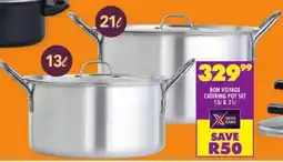 Shoprite Bon voyage catering pot set offer