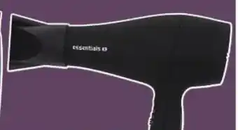 Shoprite Essentials hair dryer 1200w offer
