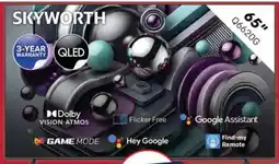 Pick n Pay Hypermarket SKYWORTH 65" (165cm) QLED UHD Google TV offer