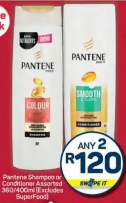 Pick n Pay Hypermarket Pantene Shampoo or Conditioner Assorted offer