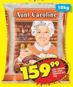 Shoprite Aunt caroline long grain parboiled rice offer