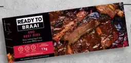 OK Foods Ready To Braai BBQ Beef Ribs offer