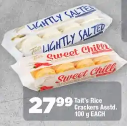 OK Foods Tait's Riep Crackers Asstd. offer