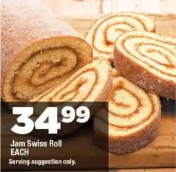 OK Foods Jam Swiss Roll offer