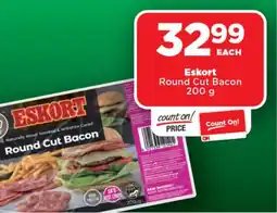 OK Foods Eskort Round Cut Bacon offer