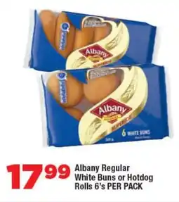OK Foods Albany Regular White Buns or Hotdog Rolls offer