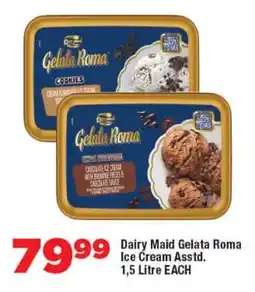 OK Foods Dairy Maid Gelata Roma Ice Cream Asstd. offer
