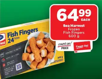 OK Foods Sea Harvest Frozen Fish Fingers offer