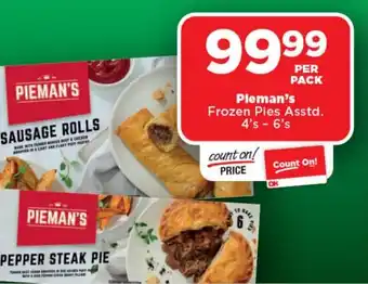 OK Foods Pieman's Frozen Pies Asstd. offer