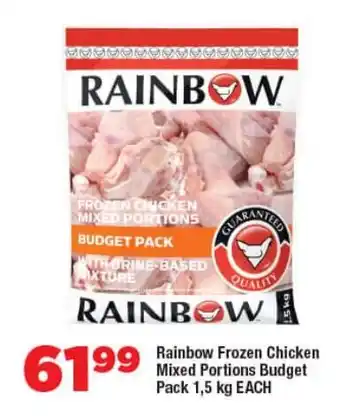 OK Foods Rainbow Frozen Chicken Mixed Portions Budget Pack offer