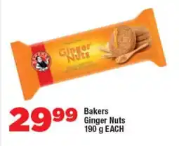 OK Foods Bakers Ginger Nuts offer