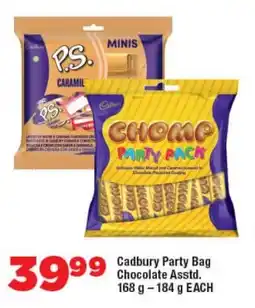 OK Foods Cadbury Party Bag Chocolate Asstd. offer
