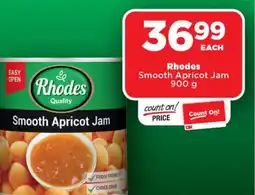 OK Foods Rhodes Smooth Apricot Jam offer