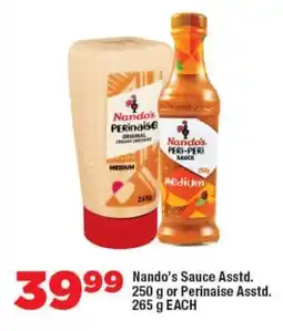 OK Foods Nando's Sauce Asstd. or Perinaise Asstd. offer