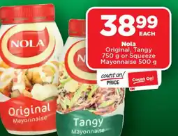 OK Foods Nola Original, Tangy or Squeeze Mayonnaise offer