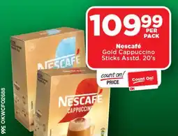 OK Foods Nescafé Gold Cappuccino Sticks Asstd. offer