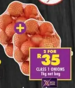 Shoprite Class 1 Onions offer