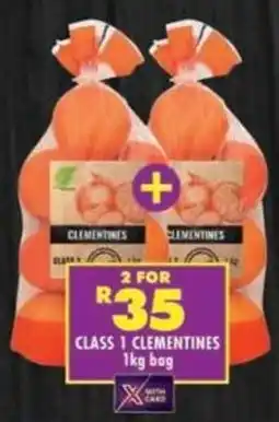 Shoprite Class 1 Clementines offer
