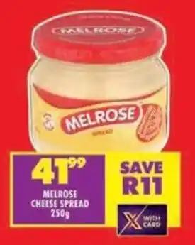 Shoprite Melrose cheese spread offer