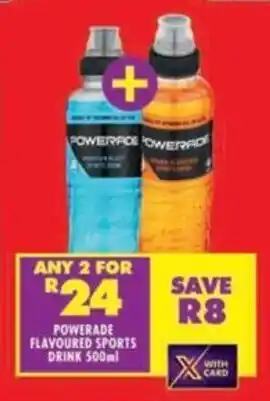 Shoprite Powerade flavoured sports drink offer