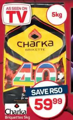 Pick n Pay Hypermarket Charka Briquettes 5kg offer