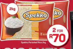 Pick n Pay Hypermarket Spekko Parboiled Rice 2kg offer