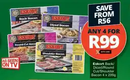 Checkers Hyper Eskort Back/ Diced/Round Cut/Shoulder Bacon offer