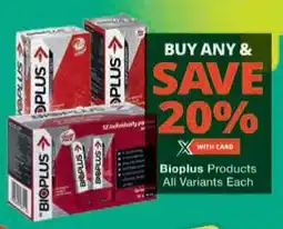 Checkers Hyper Bioplus Products All Variants offer