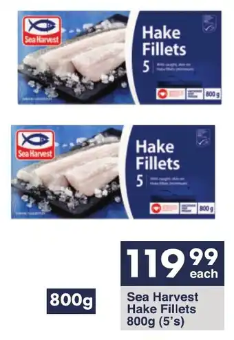 President Hyper Sea Harvest Hake Fillets offer