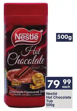 President Hyper Nestlé Hot Chocolate Tub offer