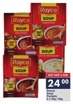 President Hyper Royco Soup Packets offer