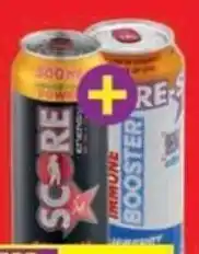 Shoprite Score immune booster/ energy drink offer