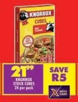 Shoprite Knorrox stock cubes offer