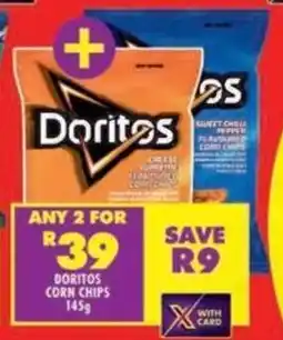 Shoprite Doritos corn chips offer