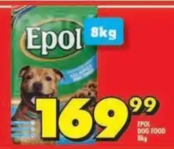 Shoprite Epol dog food offer