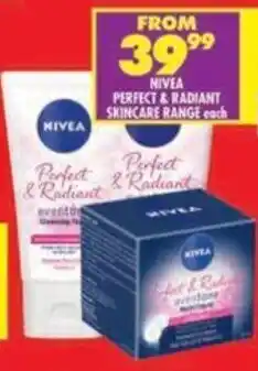 Shoprite Nivea perfect & radiant skincare range offer