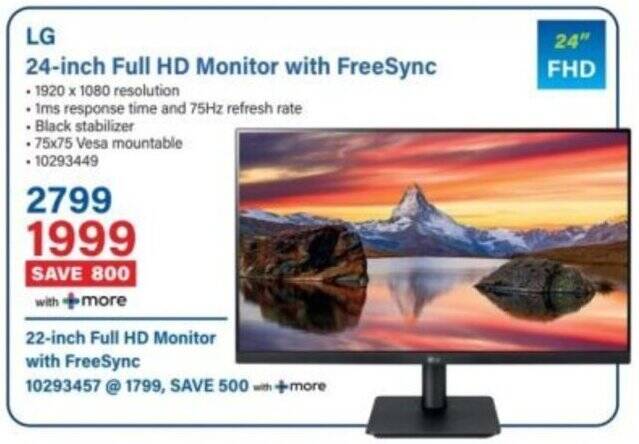 Monitor specials Incredible Connection – May 2025