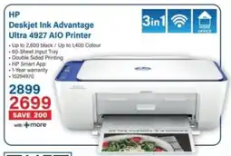 Incredible Connection HP Deskjet Ink Advantage Ultra 4927 AIO Printer offer