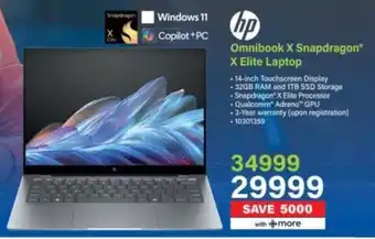 Incredible Connection HP Omnibook X Snapdragon X Elite Laptop offer