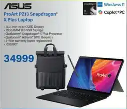 Incredible Connection ASUS ProArt PZ13 Snapdragon X Plus Laptop offer
