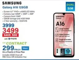 Incredible Connection SAMSUNG Galaxy A16 128GB offer