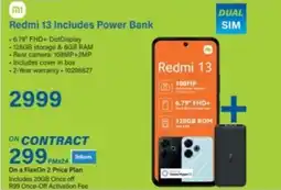 Incredible Connection Redmi 13 Includes Power Bank offer
