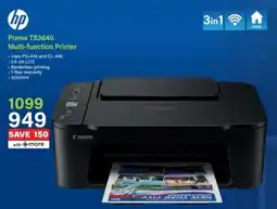 Incredible Connection HP Pixma TS3640 Multi-function Printer offer