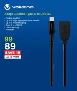 Incredible Connection Volkano Adapt C Series Type-C to USB 3.0 offer