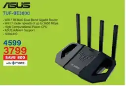 Incredible Connection ASUS TUF-BE3600 offer